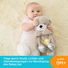 Fisher-Price Baby Soothe 'n Snuggle Otter, portable plush soother with music, sounds, lights and breathing motion.