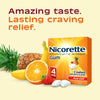 Nicorette 4 mg Nicotine Gum to Help Quit Smoking - Fruit Chill Flavored Stop Smoking Aid, 100 Count (Expiry -8/31/2025)