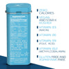 Viter Energy Caffeinated Mints 40mg Caffeine, B Vitamins, Sugar Free. (Wintergreen, 20pcs, 6 Pack)