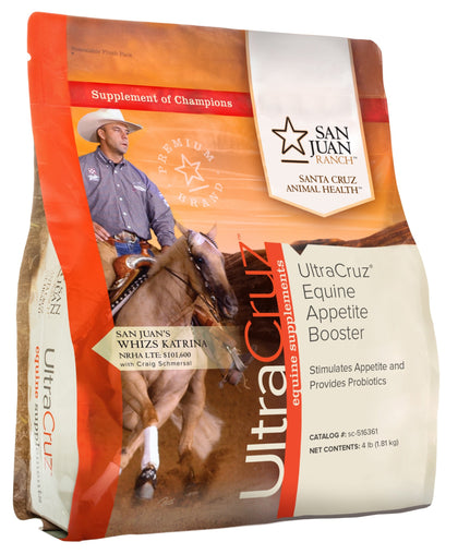 UltraCruz Equine Appetite Booster Supplement for Horses, 4 lb, Pellet (32 Day Supply)