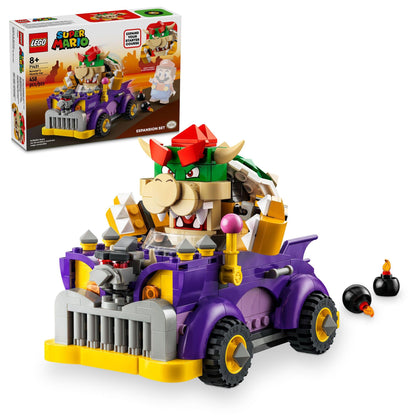 LEGO Super Mario BowserÂs Muscle Car Expansion Set, Collectible Bowser Toy for Kids, Gift for Boys, Girls and Gamers Ages 8 and Up, 71431