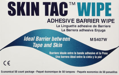 Skin-Tac Adhesive Barrier Wipes 50 count