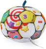 Fisher-Price Laugh & Learn Baby to Toddler Toy SinginÂ Soccer Ball Plush with Music & Educational Phrases for Ages 6+ Months