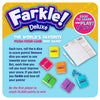 Farkle Deluxe Dice Games Set Includes 36 Colorful Dice, 6 Rolling Cups, Rolling Tray, and Score Sheets The Classic Push-Your-Luck Dice Game